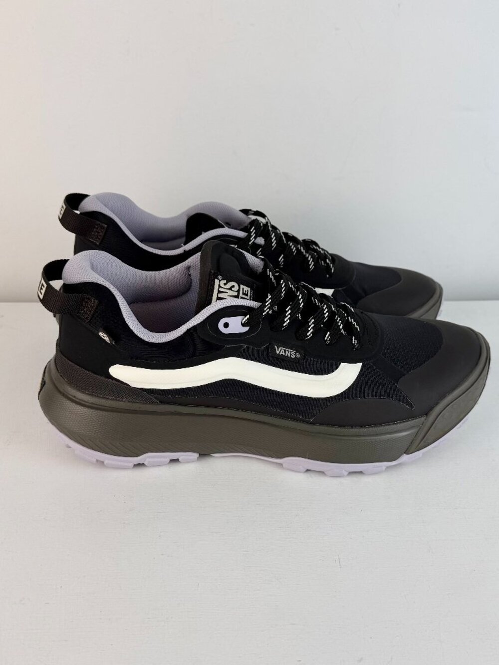 M6 W 7.5 - Vans MTE Crosspath Brown Black Purple Hiking Sneaker - 721356